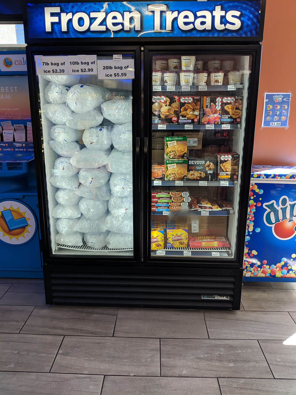 Circle k outlet ice cream machine