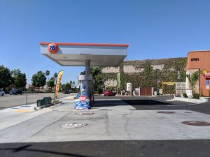 Gas station in fullerton